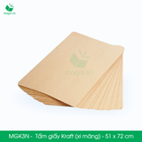  MGK3N - Tấm giấy Kraft đóng hàng - 51x72 cm [50 tờ/pack] 