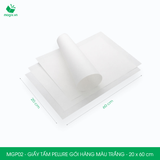  MGP02 - Giấy Pelure gói hàng màu trắng - 20x60 cm [100 tờ/pack] 