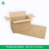  MHL51 - 43x31x31.5 cm - Thùng carton lớn 