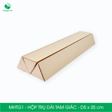  MHTG1 - Hộp trụ dài tam giác - D5x35 cm 