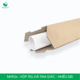  MHTG - Hộp trụ dài tam giác - Nhiều size 