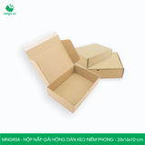  MNGK04 - 23x16x10cm - HỘP NẮP GÀI HÔNG KEO NIÊM PHONG 