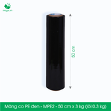  MPE2 - 50cmx3kg (lõi 0.3 kg) - Màng co PE đen 