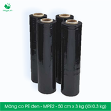  MPE2 - 50cmx3kg (lõi 0.3 kg) - Màng co PE đen 