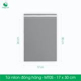  MT0S - 17x30 cm [100 túi/pack] - Túi nilon tiết kiệm gói hàng 