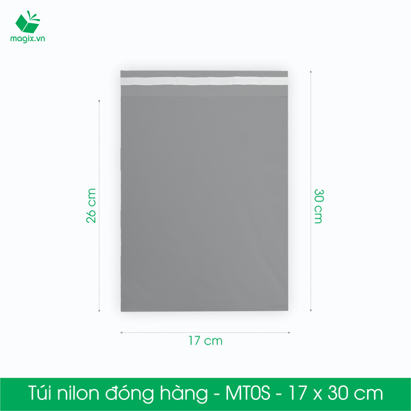  MT0S - 17x30 cm [100 túi/pack] - Túi nilon tiết kiệm gói hàng 