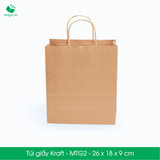 MTG2 - 26x18x9 cm - Túi giấy Kraft 
