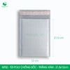  MTS2 - 21.5x12 cm - Túi poly chống sốc - Trắng xám 