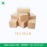  MXK0A - Hộp trơn không in - 12x10x5 cm - Mua 500 hộp trở lên với giá 900đ/hộp 