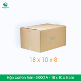  MXK1A - 18x10x8 cm [20 hộp/pack] - Hộp carton trơn 