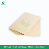  MGK1A - 70x70 cm [50 tờ/ pack] -  Giấy Kraft đóng hàng - Giấy Xi măng gói hàng 