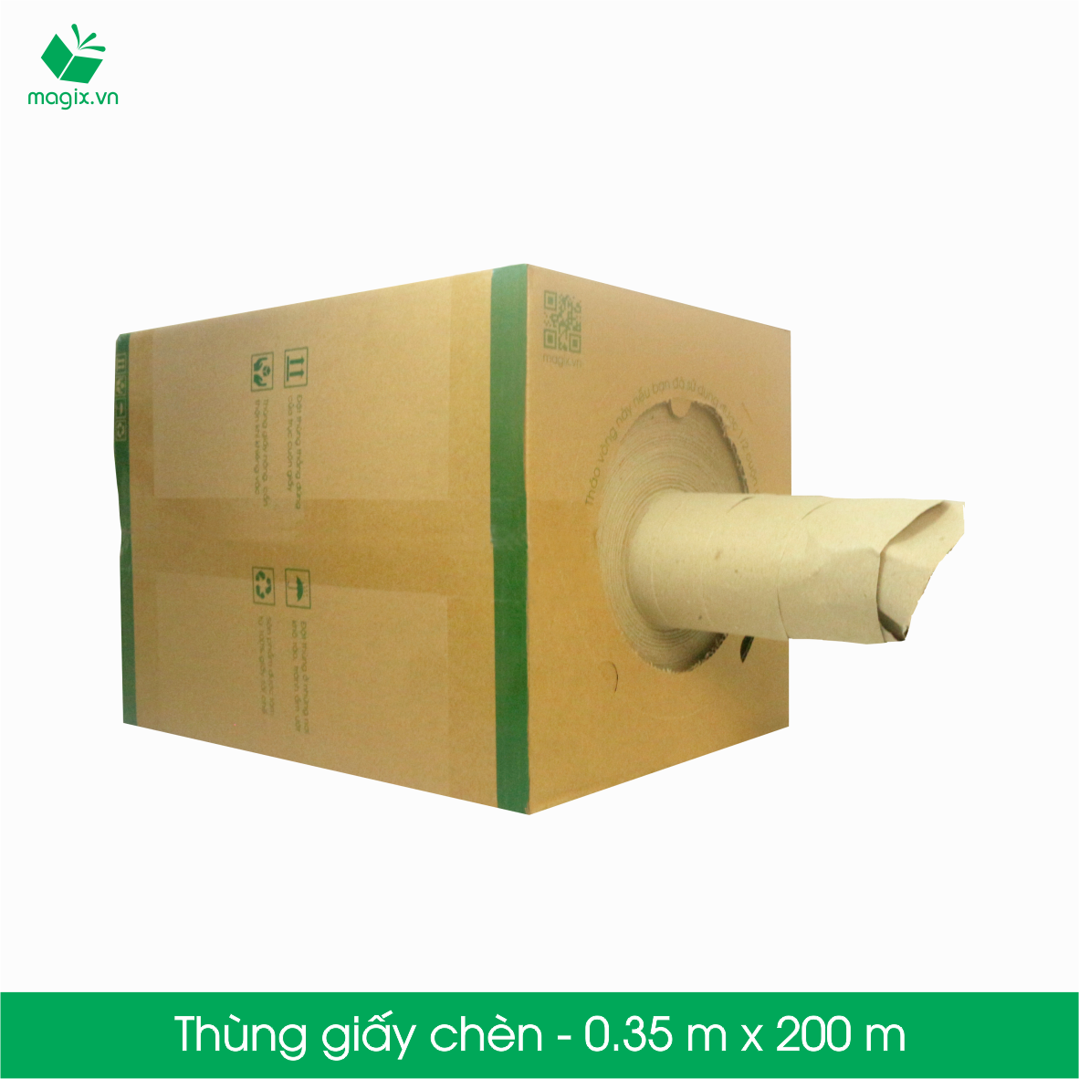 Giấy chèn giúp bảo vệ sản phẩm bên trong không bị hư hỏng khi xảy ra va chạm