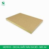  MDT01D - Decal giấy da bò A4 - 50 tờ/ xấp 
