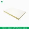giấy decal đế vàng a4