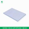 giấy decal đế xanh a5