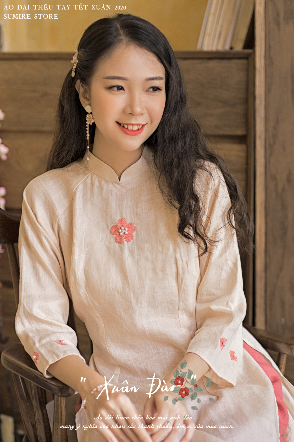 ao dai linen