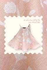 Áo yếm linen Hồng trà - Mochi đào