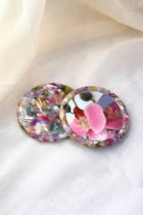 Gương nhựa cầm tay - khuôn tròn