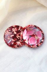 Gương nhựa cầm tay - khuôn tròn