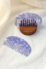 Lược nhựa họa tiết vân đá