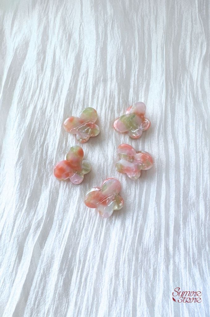 Kẹp tóc hình hoa 4 cánh - cỡ nhỏ