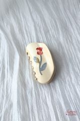 Kẹp tóc càng cua hình hoa hồng