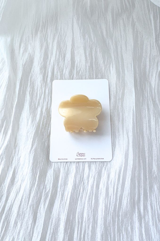 Kẹp tóc hình hoa 5 cánh - cỡ vừa