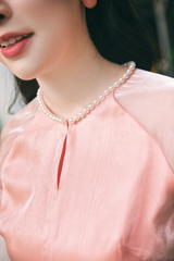 Áo bà ba Cách tân Út Xinh - Hồng