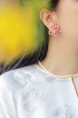Áo bà ba lụa tơ tằm Phượng Liên - Trắng