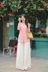 Áo bà ba Cách tân Út Xinh - Hồng