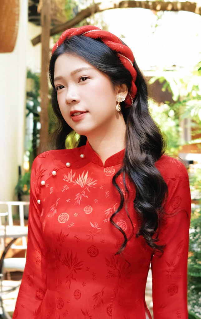 Mấn Gấm Khuê Gia Hai Sợi Phối Dây Hạt Ngọc