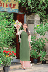 Quần linen Trúc Chi (có túi) - Hồng phấn