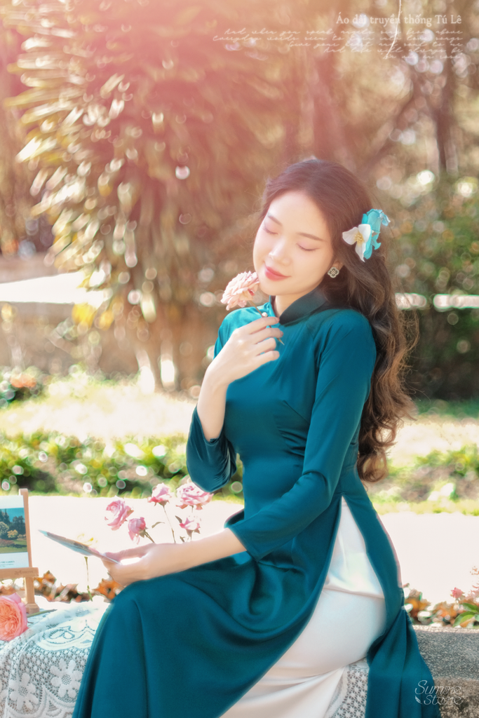 Áo dài Truyền thống Tú Lê