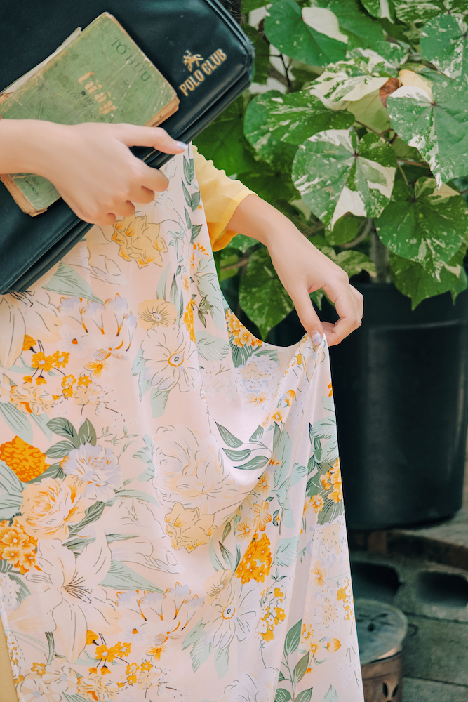 Áo dài Truyền thống Quỳnh Lê