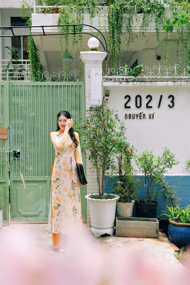 Áo dài Truyền thống Quỳnh Lê