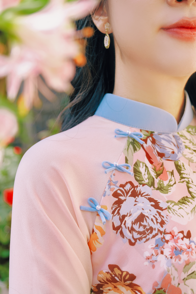 Áo dài Truyền thống Quỳnh Nhiên