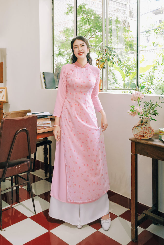 Áo dài Truyền thống Quỳnh Phương