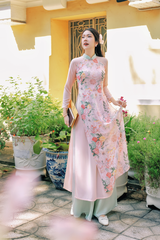 Áo dài Truyền thống Quỳnh Thơ