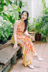 Áo dài Truyền thống Quỳnh Trang