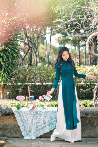 Áo dài Truyền thống Tú Lê