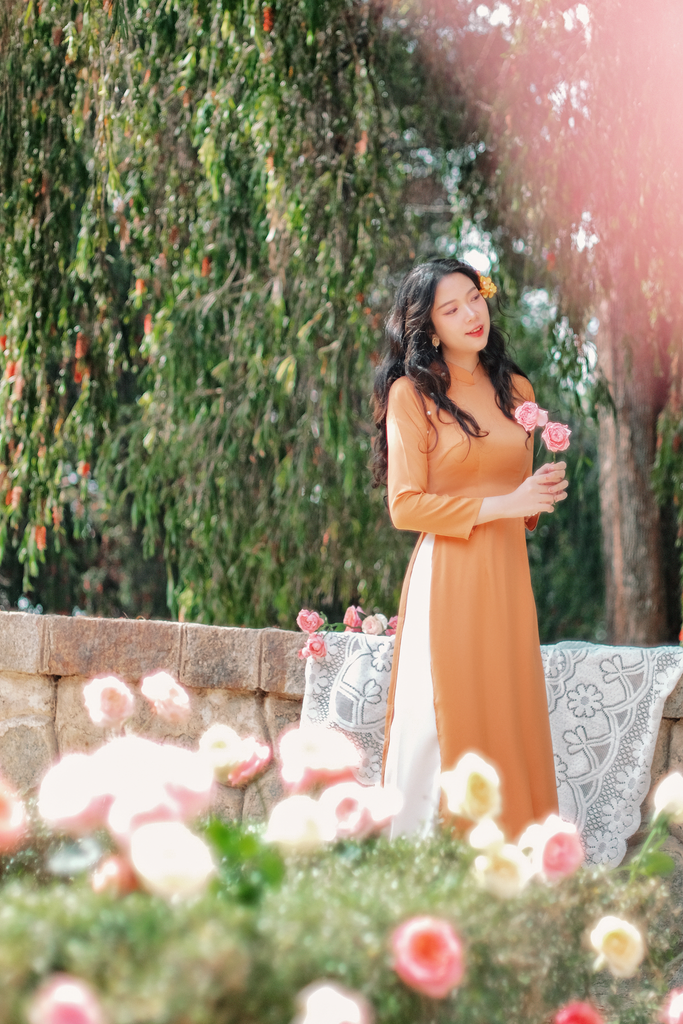 Áo dài Truyền thống Tú Trang