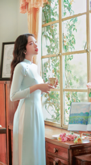 Áo dài Truyền thống Tú Vân