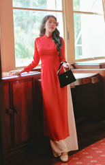 Áo dài Truyền thống Tú Vi