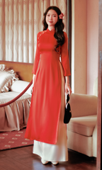 Áo dài Truyền thống Tú Vi