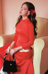 Áo dài Truyền thống Tú Vi