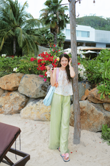 Quần tơ Thạch thủy tinh - Thạch trà