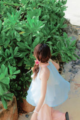 Áo yếm tơ Nước ép trái cây - Mây đào