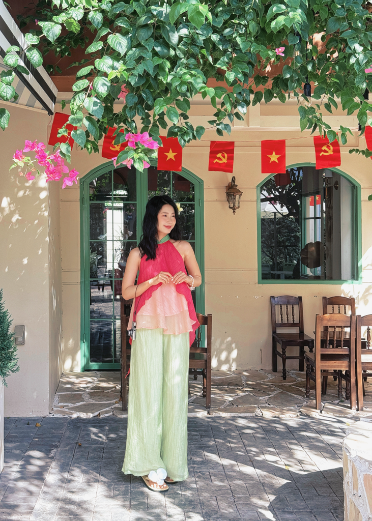 Áo yếm tơ Nước ép trái cây - Thanh long