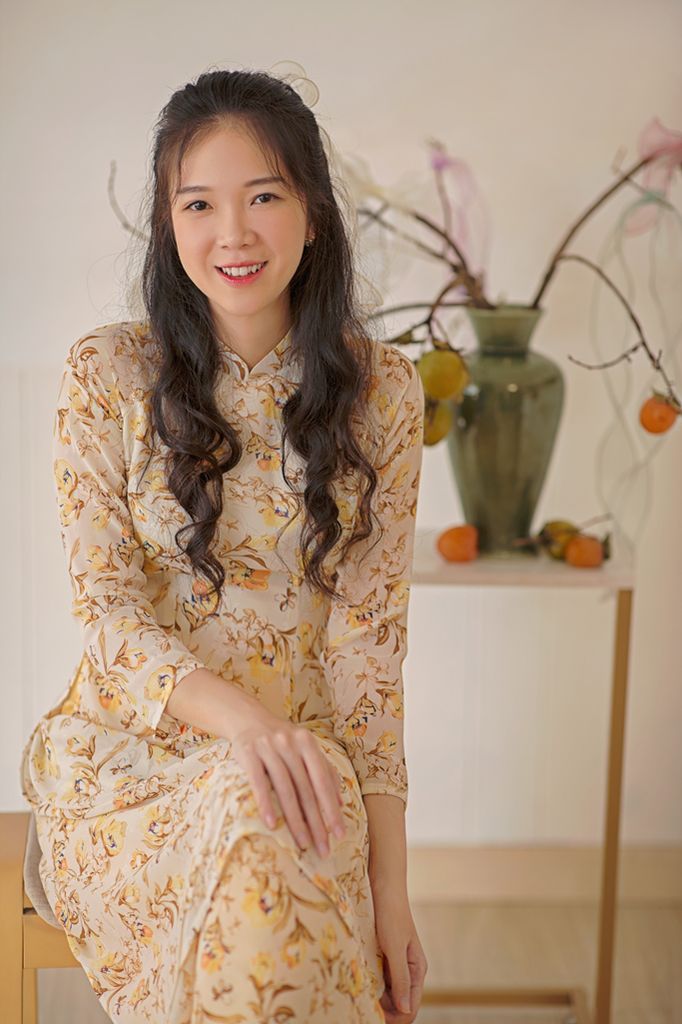 Áo dài Truyền thống Đan Thu