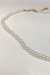 Dây chuyền hạt trắng - Size 1